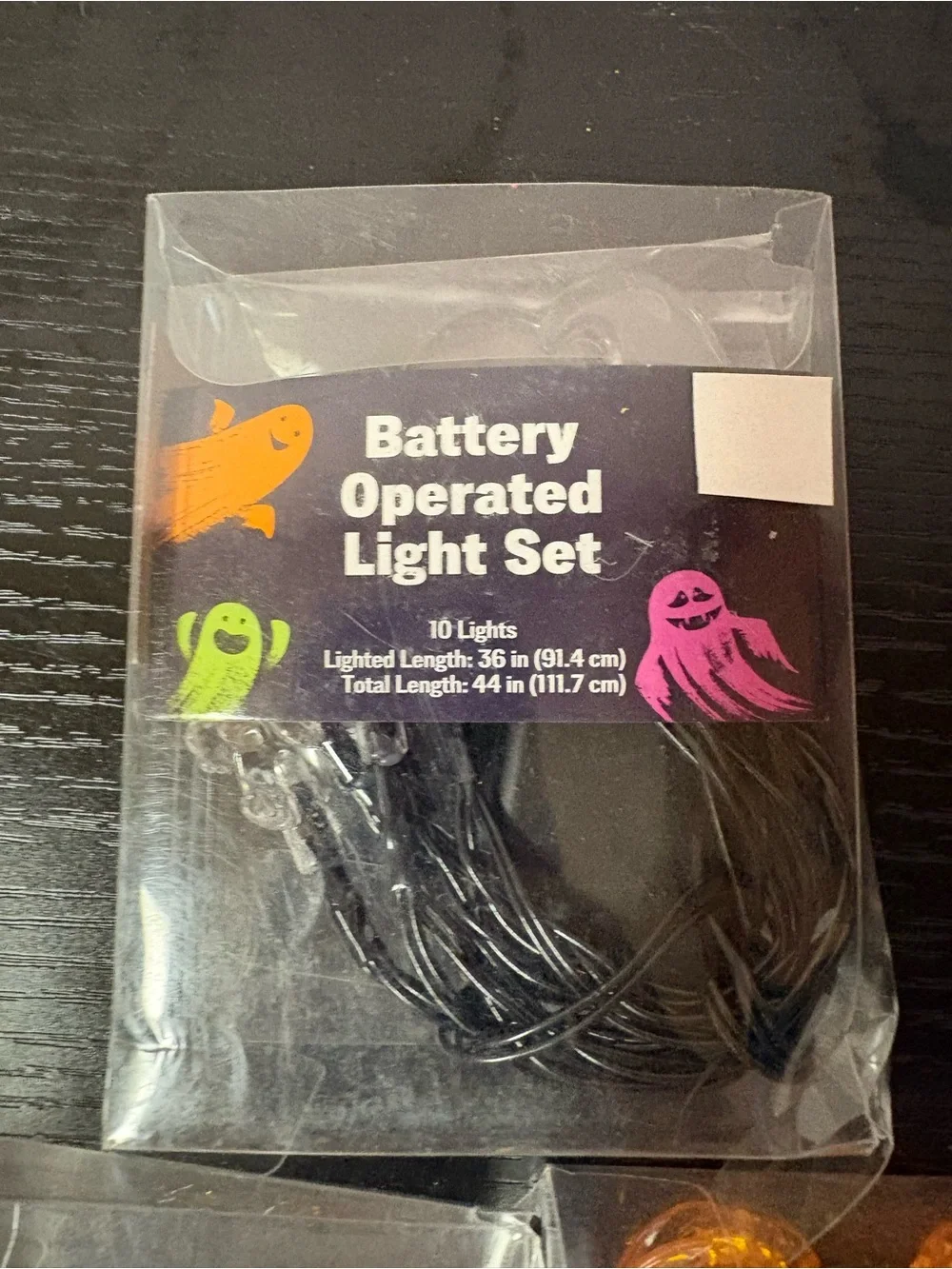 Halloween Battery Operated Pumpkin & Ghost Light Set Bundle 9pc NWT